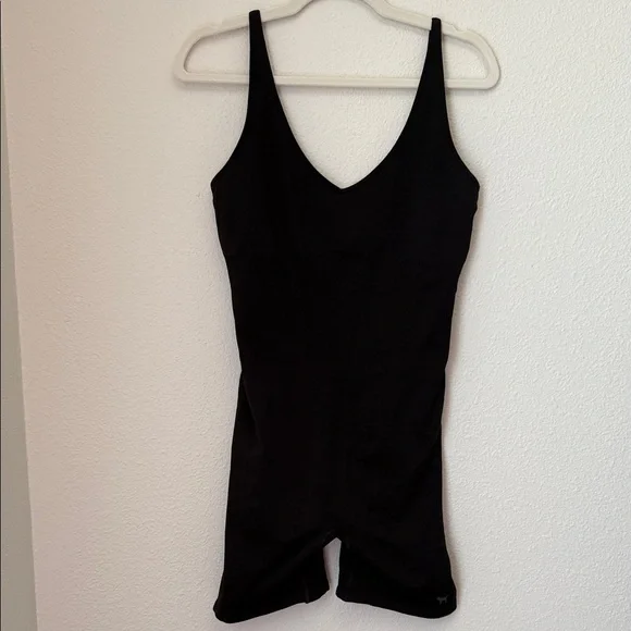 Pink Active Seamless Black Body Suit - Picture 1 of 8